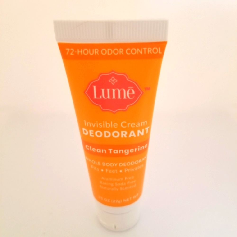 Lume Body Deodorant Cream - Clean Tangerine